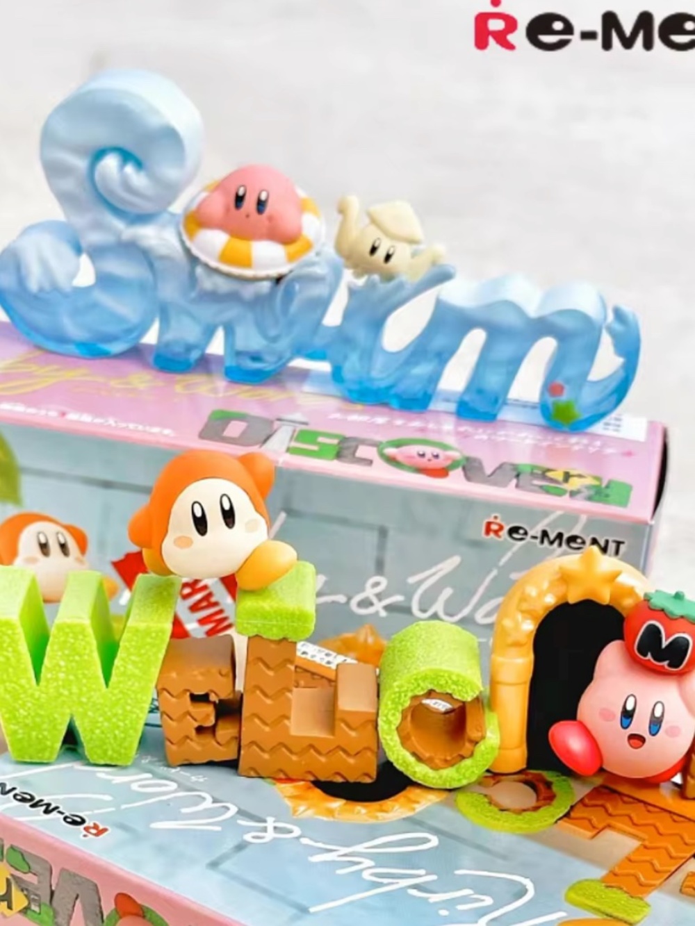 Re-Ment:Kirby & Words Collection Mini Figure Asst-Set of 6(Box)